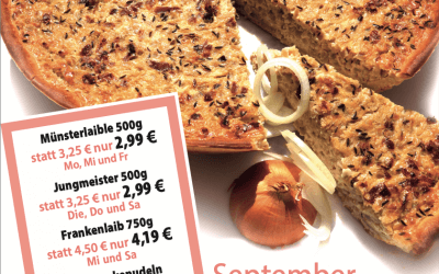 Unsere Angebote im September