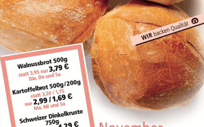 Unser Angebote im November